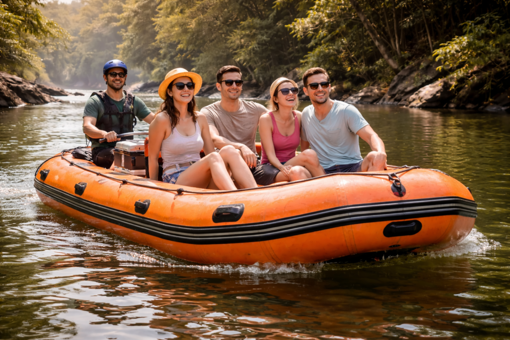 Perahu Karet Wisata Air